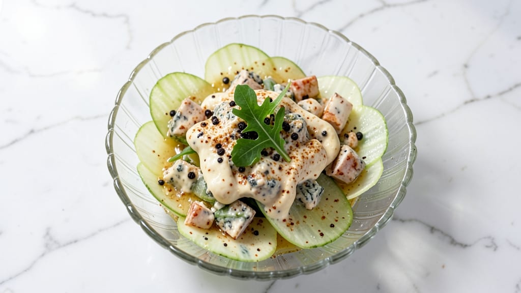 Buca Di Beppo Gorgonzola Salad Recipe: Celery Crown Crunch With Tangy Blue Cheese Bliss