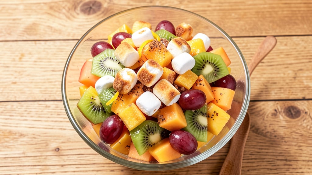 Hawaiian Fruit Salad Recipe With Marshmallows: Tropical Sweetness Meets Gooey Indulgence