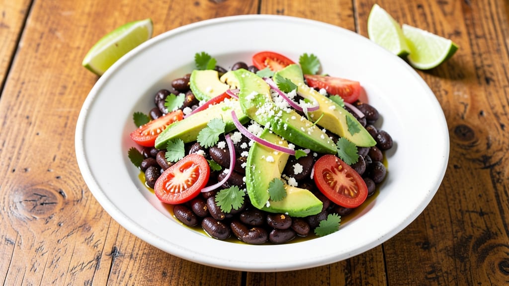 Aztec-Inspired Salad Recipe: Smoky Chipotle Lime Dressing With Crispy Black Bean Crunch