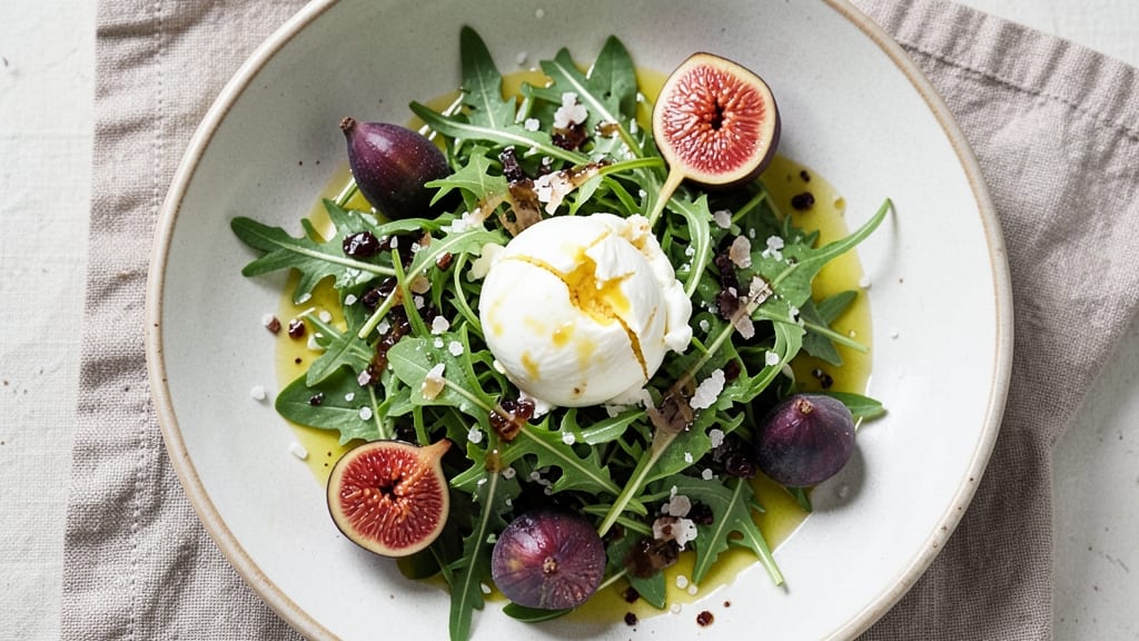 Burrata Fig Salad Recipe: Sweet Ripeness Meets Creamy Indulgence