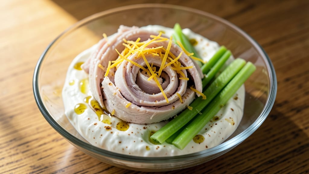 Award-Winning Tuna Salad Recipe: Bold Mayo-Free Crunch With Celery Crowns