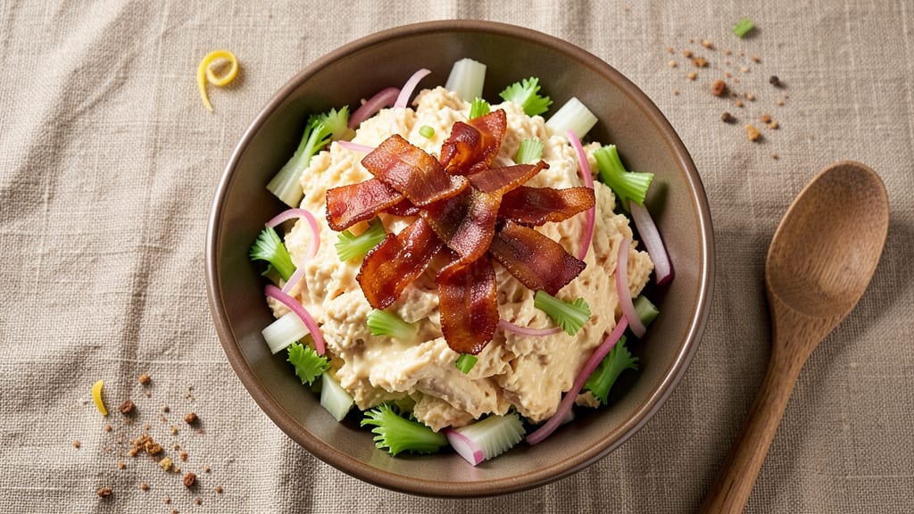 Atlanta Bread Company Chicken Salad Recipe: Smoky Bacon Cream Cheese Meets Crisp Celery Crowns