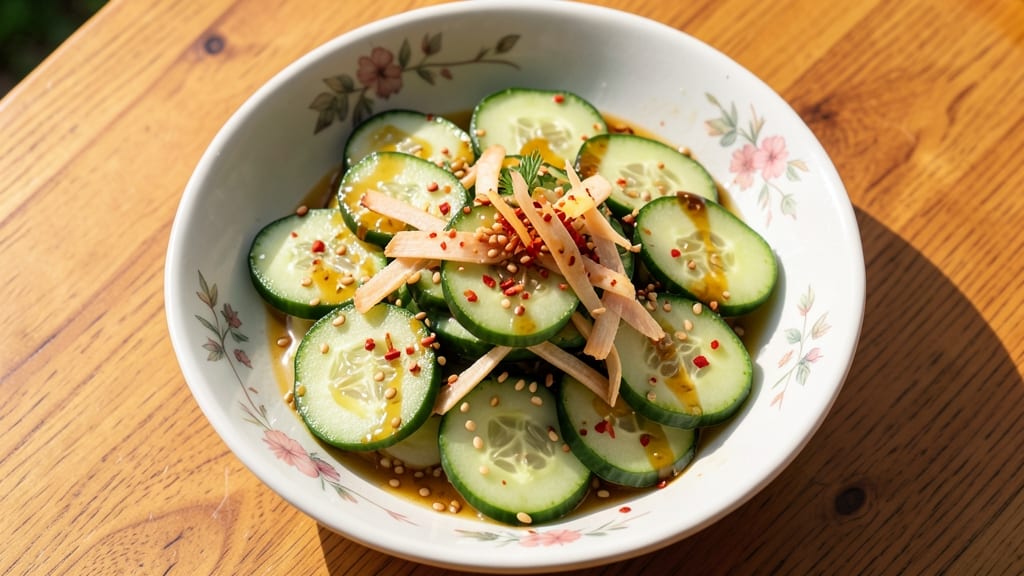Asian Cucmber Salad Recipe: Crunchy, Cool, and Sesame-Zinged Refreshment