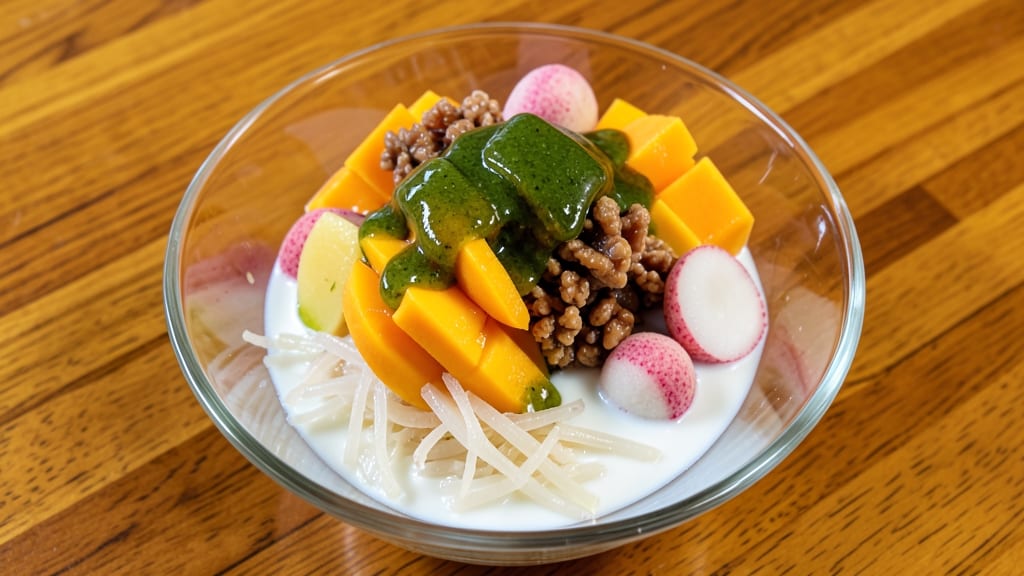 Buko Pandan Fruit Salad Recipe: Tropical Creaminess With Young Coconut Bites