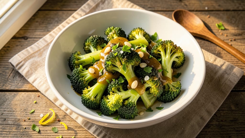 Broccoli Tossed Salad Recipe: Crisp-Tender Florets With Zesty Lemon Dressing