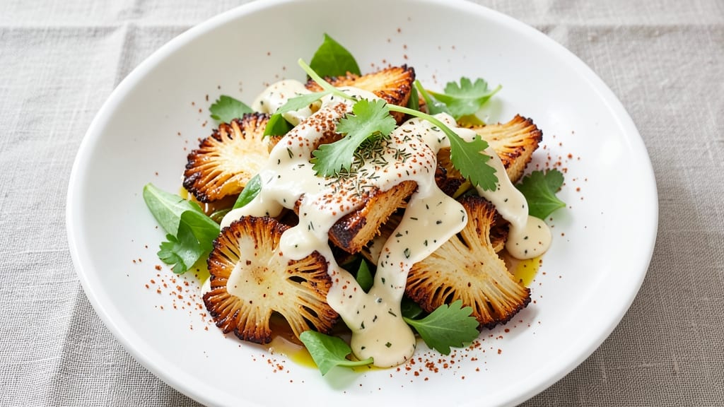 Brio Salad Recipe: Crisp Celery Crowns Over Smoky Herb Cream Cheese Bliss