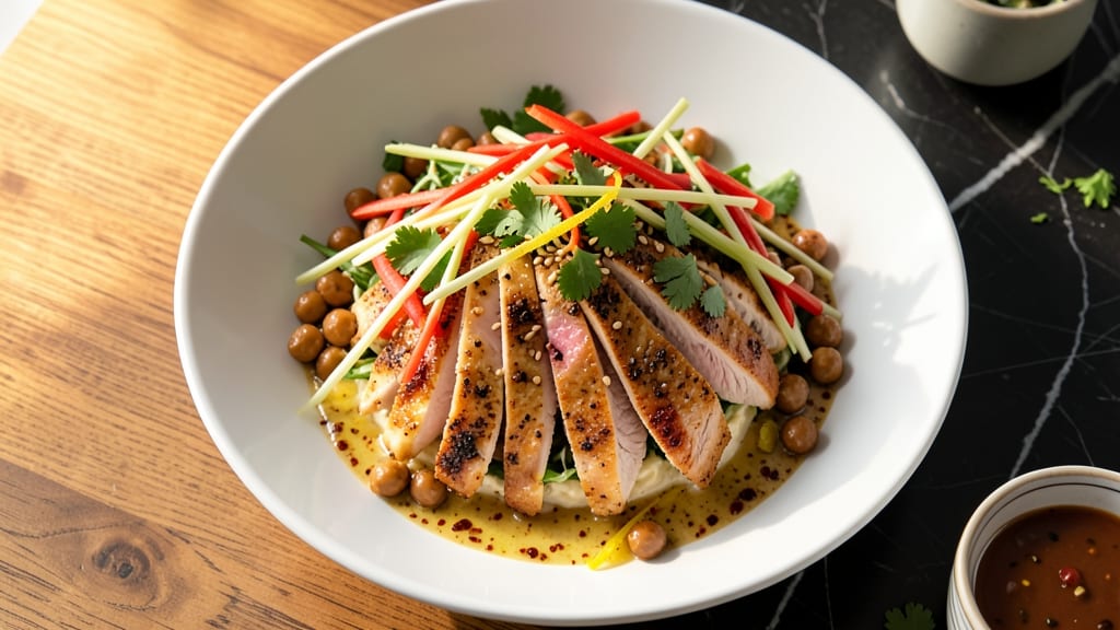 Buddha Bar Chicken Salad Recipe: Crunchy Celery Crowns With Smoky Chipotle Twist