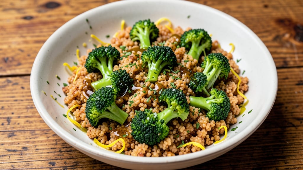 Broccoli Couscous Salad Recipe: Crunchy Quinoa-Style Bites With Lemon-Zest Zing