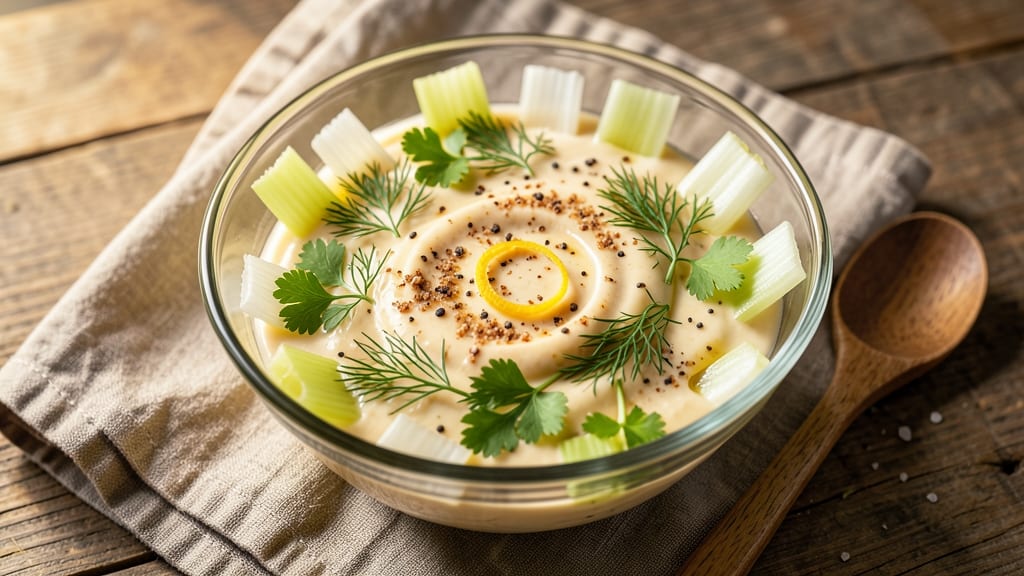 Buddy's Ranch Salad Dressing Recipe: Creamy Herb Blend With Celery Crown Crunch