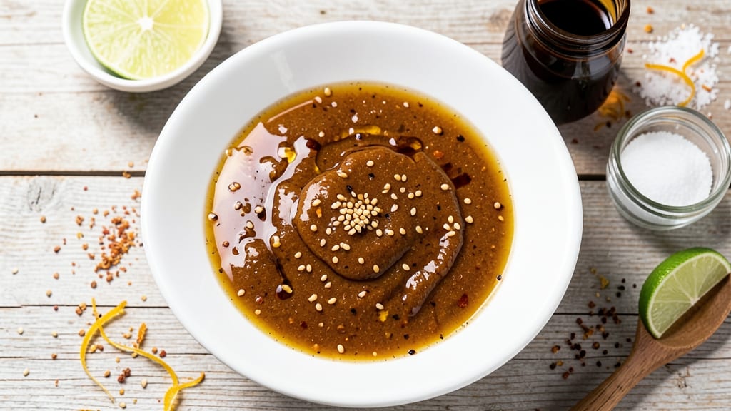 Asian Coleslaw Salad Dressing Recipe: Toasted Sesame and Lime Zing