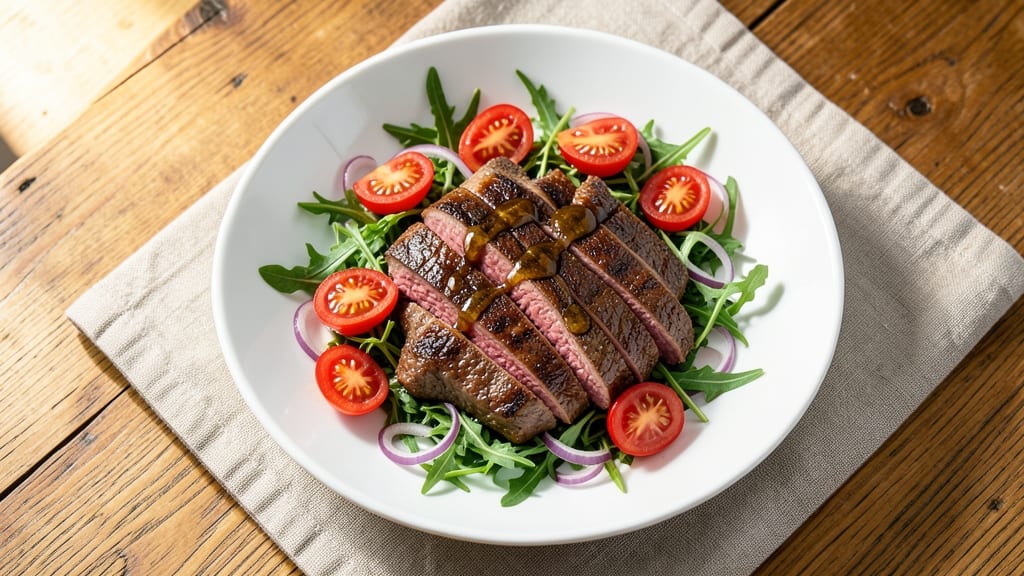 Beef Tomato Salad Recipe: Hearty Protein-Packed Dinner in 20 Minutes