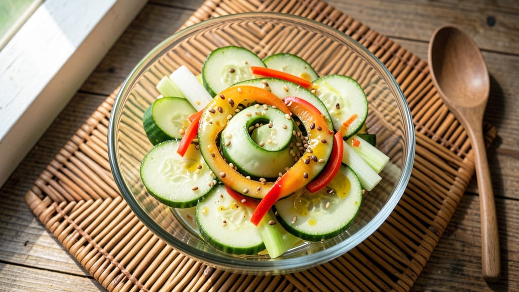 Asian Cucumber Salad Din Tai Fung Recipe: Crisp Celery Crowns Over Tangy Sesame Dressing Bliss