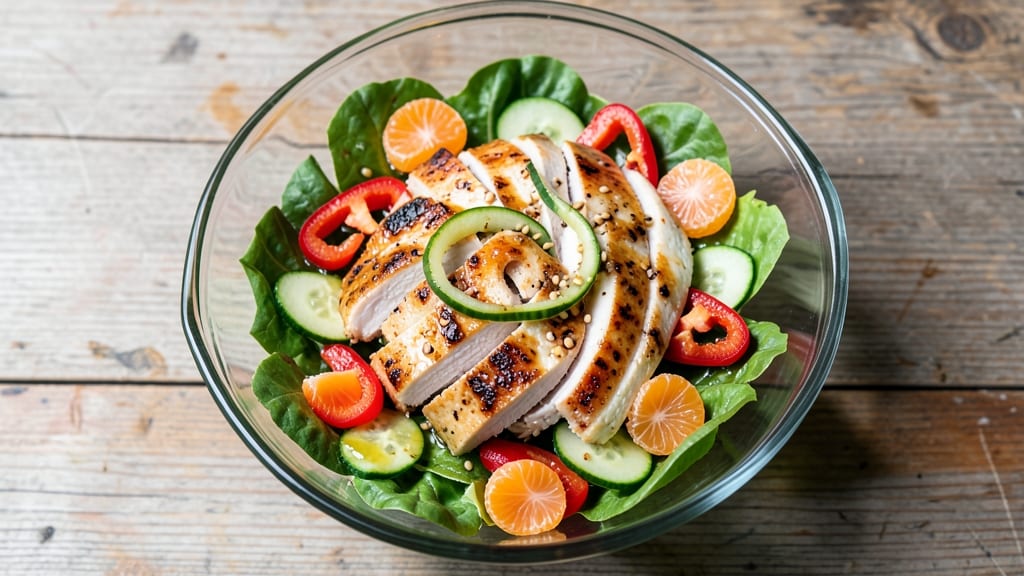 Asian Chicken Salad Recipe with Mandarin Oranges: Citrusy Crunch Meets Sweet-Savory Bite