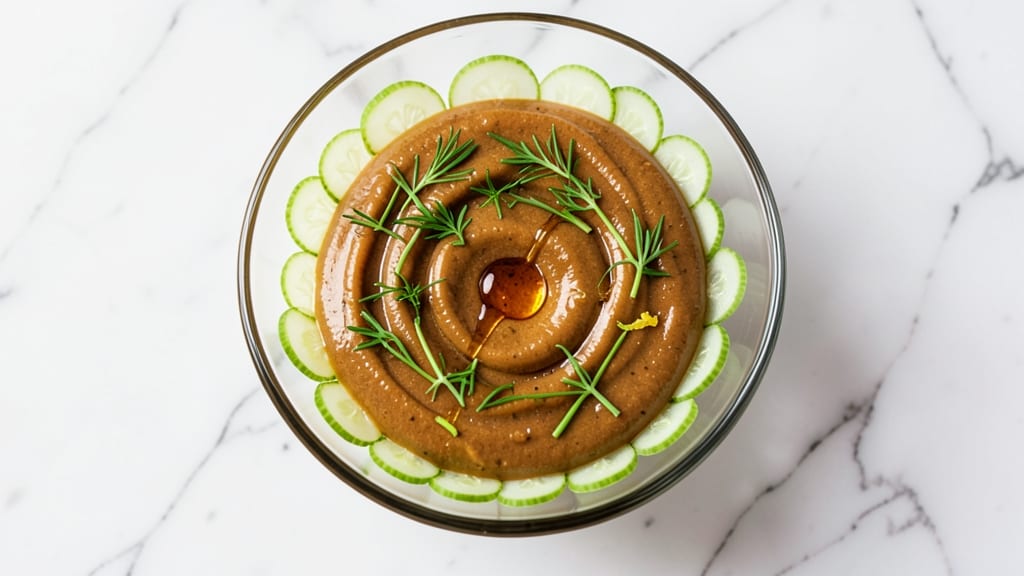 Brown Derby Cobb Salad Dressing Recipe: Velvety Herb Cream Cheese With Crisp Celery Crowns