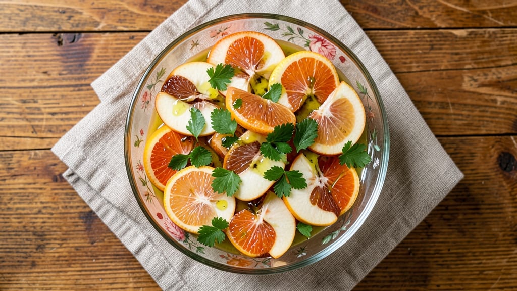 Apple Orange Salad Recipe: Zesty Citrus Crunch With Herbed Vinaigrette