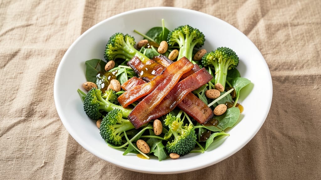 Broccoli Bacon Peanut Salad Recipe: Crunchy Trio With Smoky Sweetness