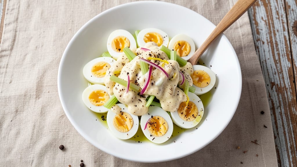 Best Tasting Egg Salad Recipe: Creamy, Crunchy, and Never Dry