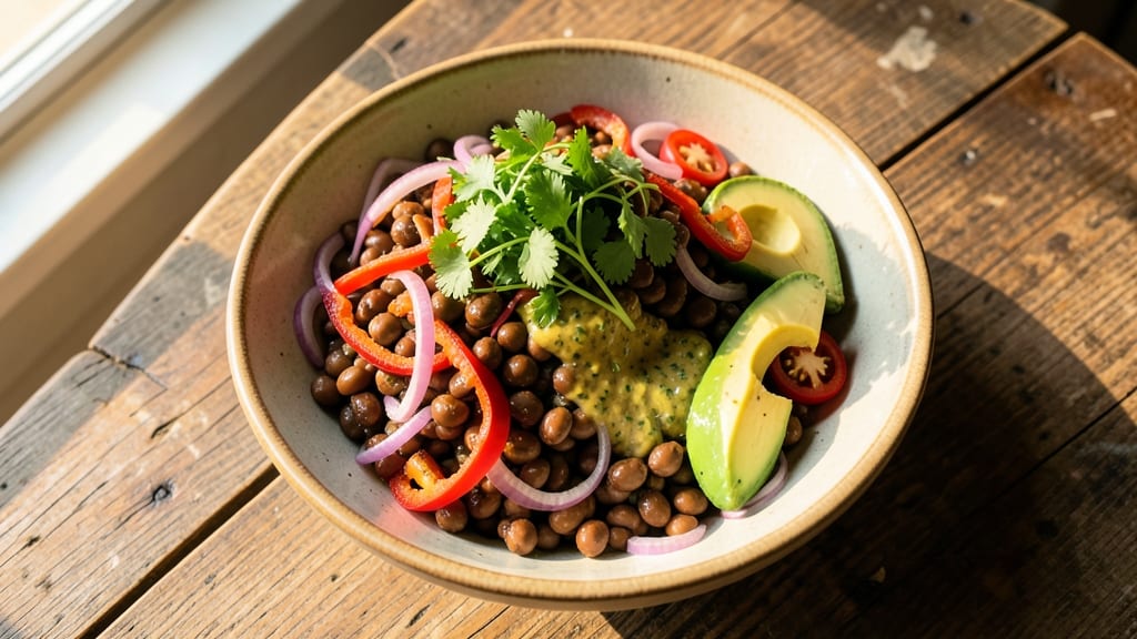 Black Eyed Pea Salad Recipe With Cilantro: Zesty Herb Brightness in 20 Minutes