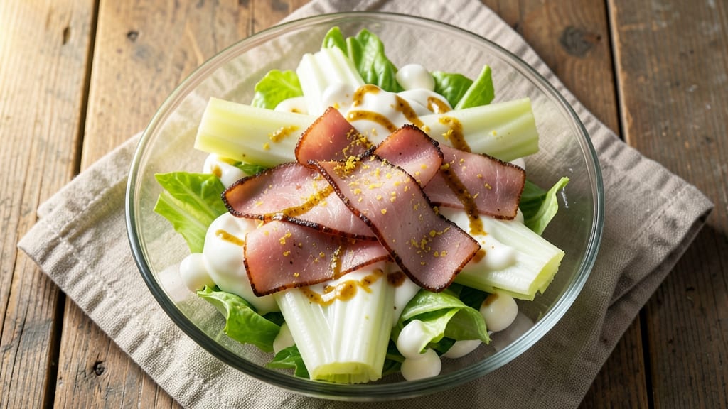Barefoot Contessa's Ham Salad Recipe: Celery Crown Crunch With Smoky Dijon Magic