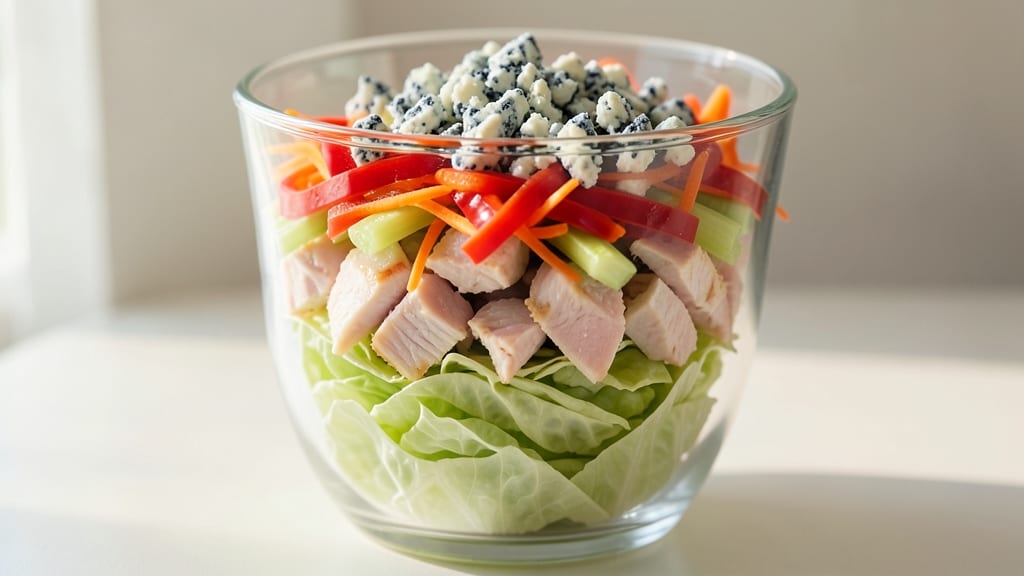 7 Layer Salad Recipe Without Peas: Creamy Herb Dream With Crisp Celery Crowns