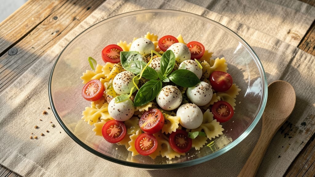 Bocconcini Pasta Salad Recipe: Creamy Mozzarella Bites With Zesty Lemon Twist