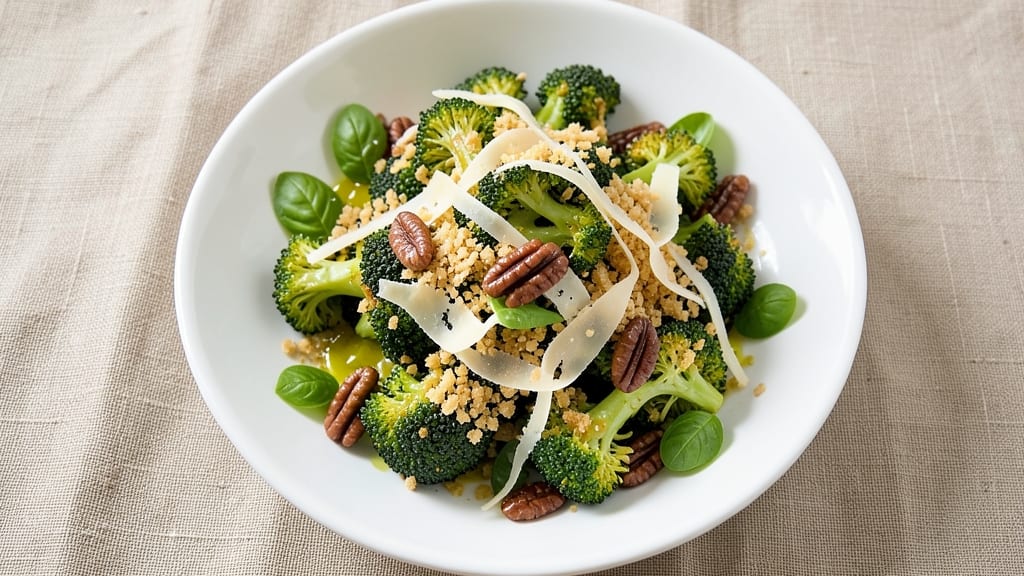Broccoli Burst Salad Recipe: Crisp-Topped Creamy Herb Magic