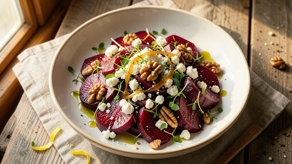 Beetroot Walnut Feta Salad Recipe: Earthy Sweetness Meets Nutty Crunch