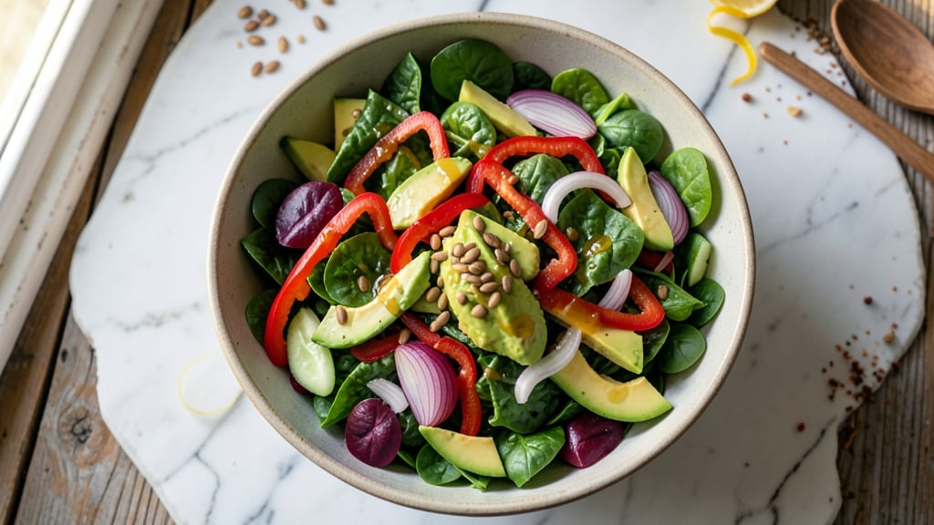Big Chopped Salad Recipe: Hearty Layers of Crunch and Creamy Bliss