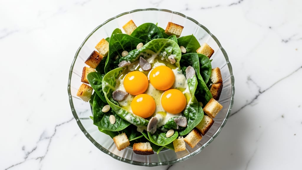 Caesar Salad Recipe With Anchovies and Egg: Umami-Rich Crunch and Creamy Depth