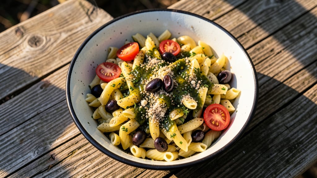 Camping Pasta Salad Recipe: Hearty Hike-Friendly Meal in a Box