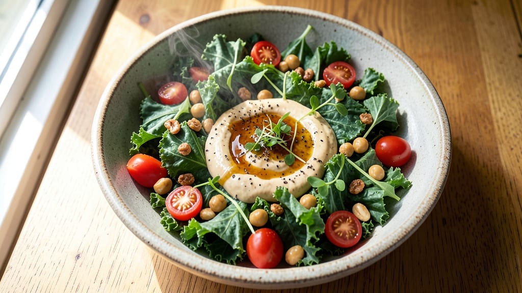 Jamie Oliver's Kale Salad Recipe: Crispy Roasted Chickpeas and Citrus Zing