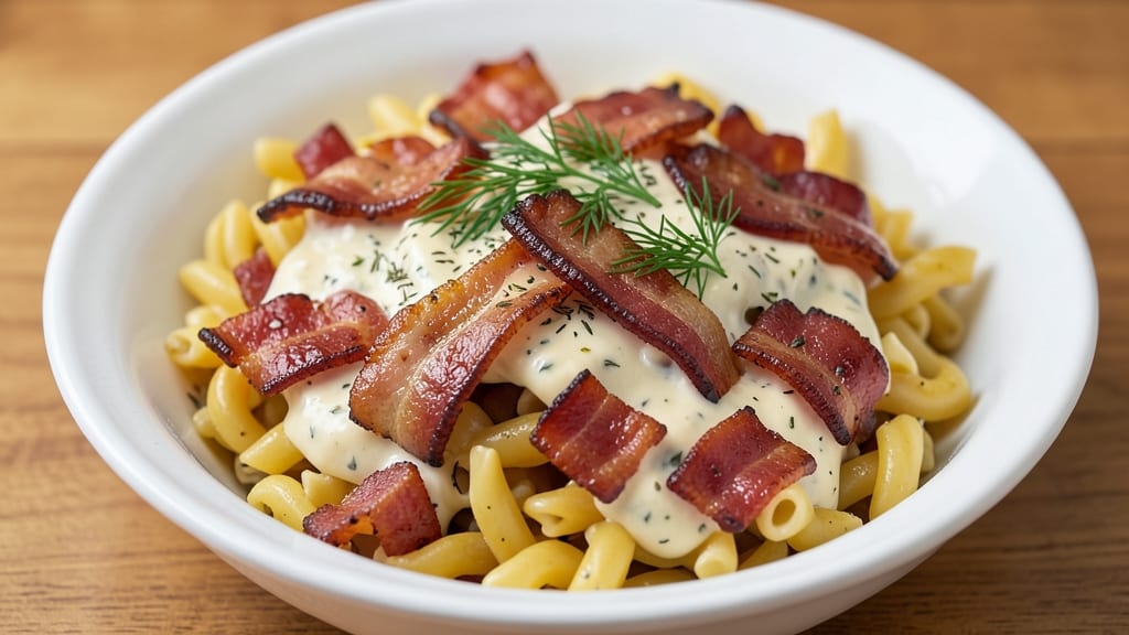 Betty Crocker's Bacon Ranch Pasta Salad Recipe: Smoky Crunch Meets Creamy Herb Bliss