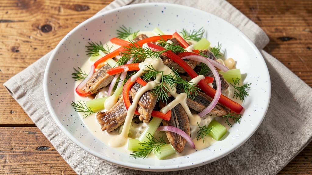 Canned Mackerel Salad Recipe: Umami-Rich Crunch With Zero Waste