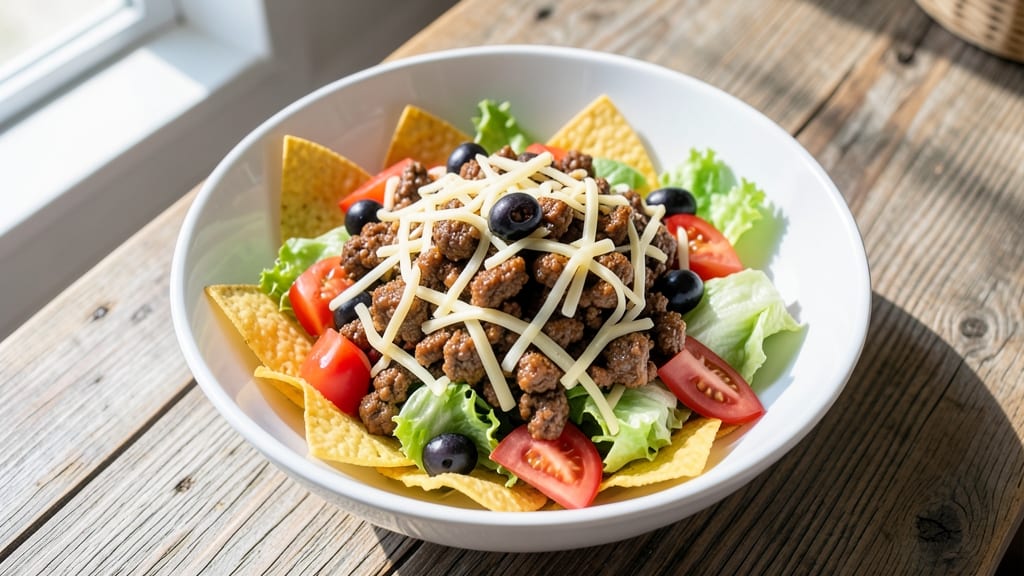 Betty Crocker Taco Salad Recipe: Crunchy Layers and Zesty Ranch Magic
