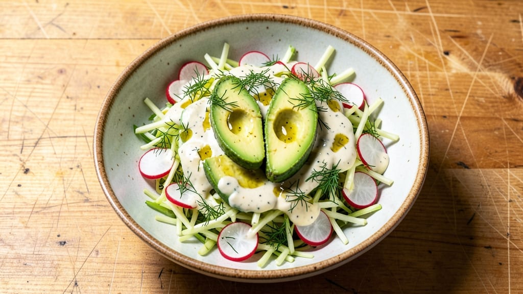 Best Chili Side Salad Recipe: Crunchy Celery Crowns and Creamy Herb Magic