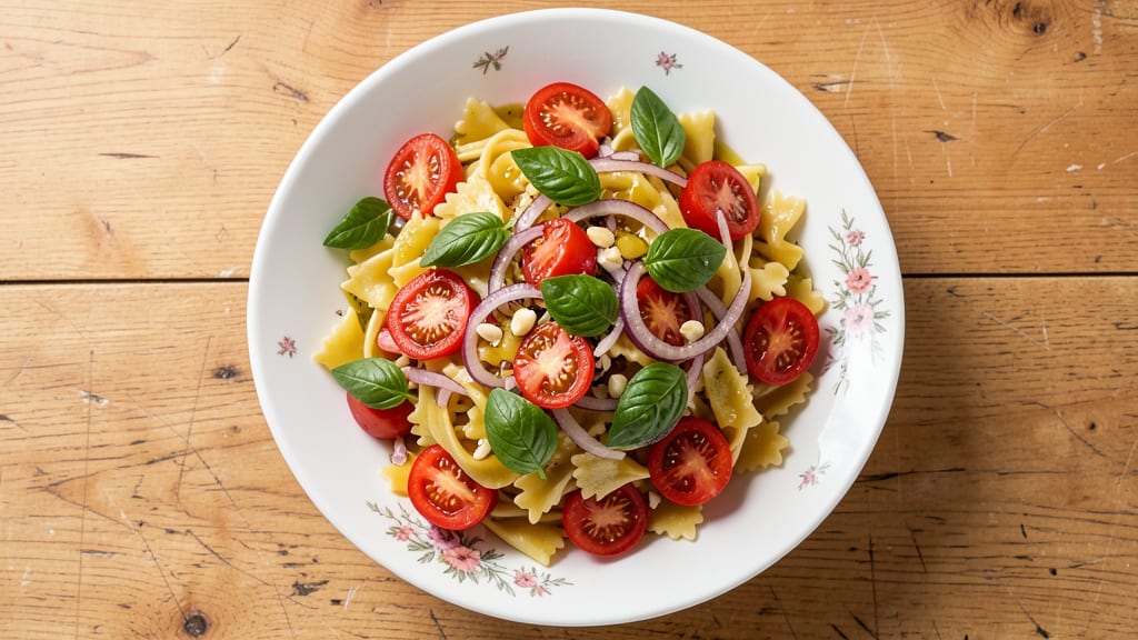 Basil Bowtie Pasta Salad Recipe: Bright Herb-Packed Bite in 20 Minutes