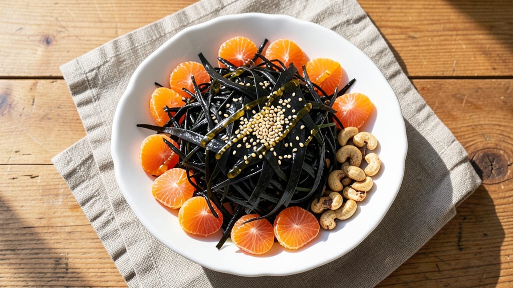 Arame Salad Recipe: Crispy Seaweed and Citrus Brightness