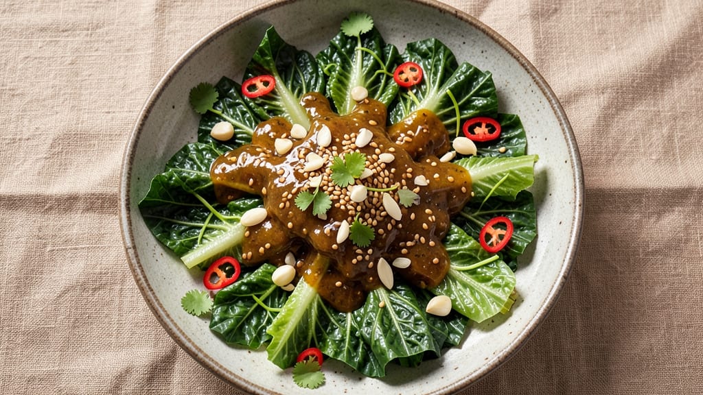 Burmese Cabbage Salad Recipe: Tangy Tamarind and Toasted Sesame Crunch