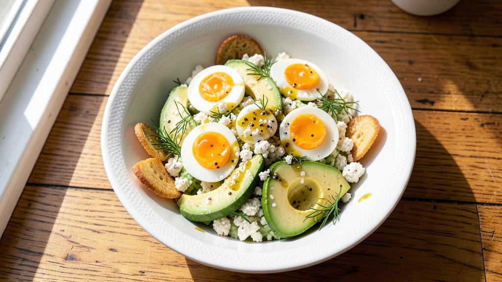 Egg Salad Recipe With Avocado and Cottage Cheese: Ultra-Creamy, Protein-Packed Twist