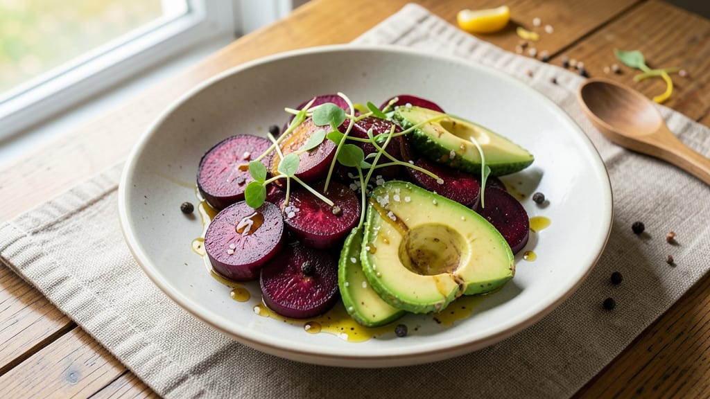 Beetroot and Avocado Salad Recipe: Earthy Sweetness Meets Creamy Avocado Richness