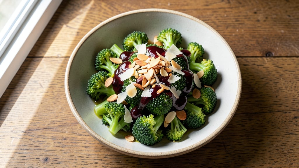 Broccoli Salad Recipe With Balsamic Vinegar: Tangy Sweet Florets That Stay Fresh All Week