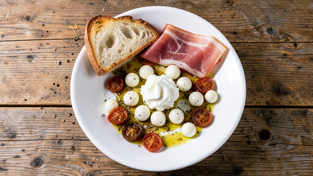 Antipasto Salad Platter Recipe: Italian-Inspired Charcuterie With Crunchy Crostini